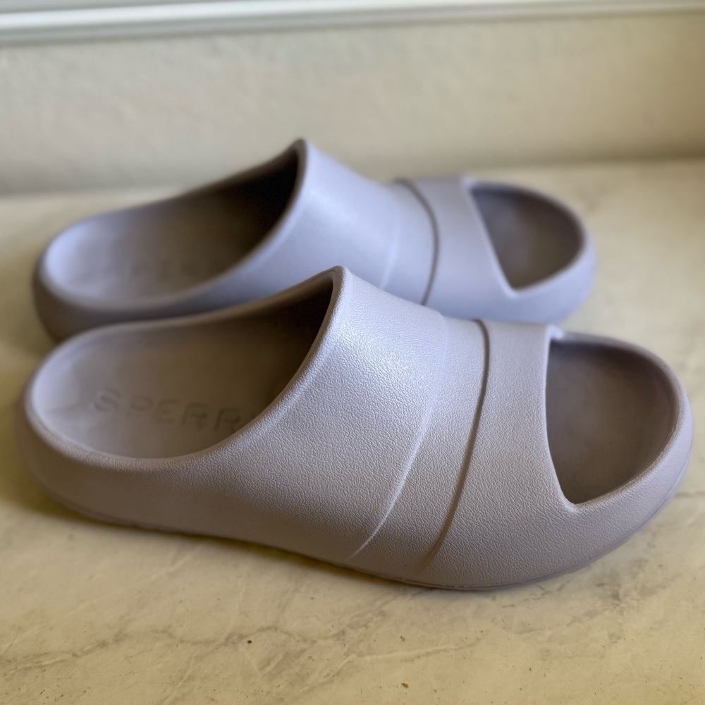 Sperry Windward Float Light Purple Slide Sandals
